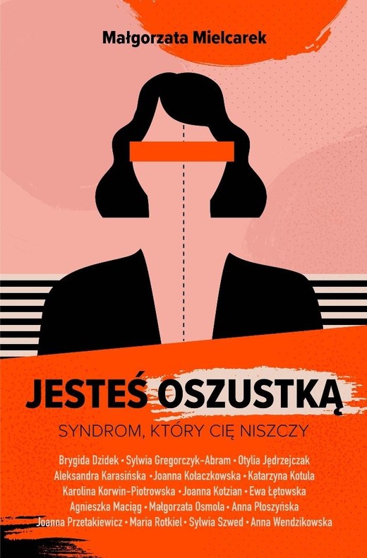 okładka Jesteś oszustką. Syndrom, który cię niszczy książka | Małgorzata Mielcarek