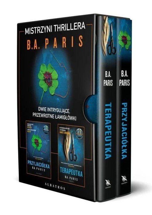 okładka Pakiet: Przyjaciółka / Terapeutka książka | B.A. Paris