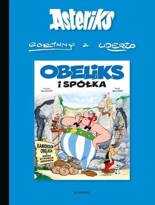 okładka Asteriks. Tom 23. Obeliks i spółka książka