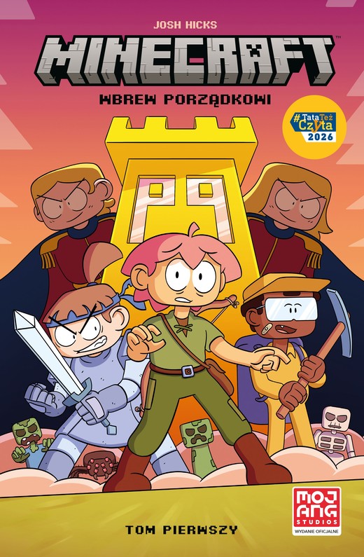 okładka Minecraft. Wbrew porządkowi. Tom 1 książka | Opracowanie zbiorowe