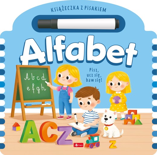 okładka Alfabet z flamastrem książka | Opracowanie zbiorowe