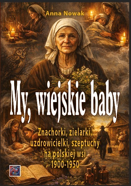 okładka MY, WIEJSKIE BABY. Znachorki, zielarki, uzdrowicielki,szeptuchy na polskiej wsi 1900-1950 książka | Anna Nowak