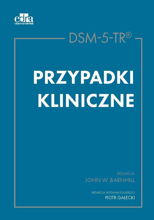 okładka DSM-5-TR. Przypadki kliniczne książka | Barnhill JohnW.