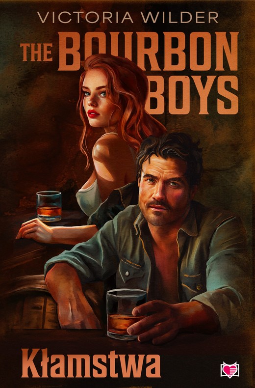 okładka Kłamstwa. The Bourbon Boys książka | Victoria Wilder