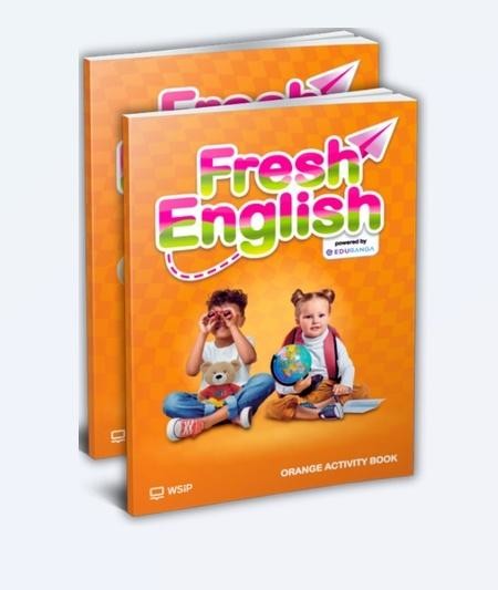 okładka Fresh English. Orange AB + My Places książka | Praca Zbiorowa