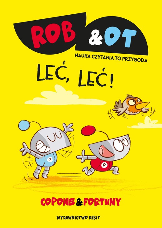 okładka Rob & Ot. Leć, leć Tom 5 książka | Jaume Copons