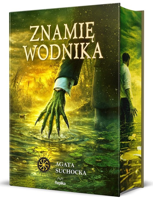 okładka Znamię wodnika (barwione brzegi) książka | Agata Suchocka