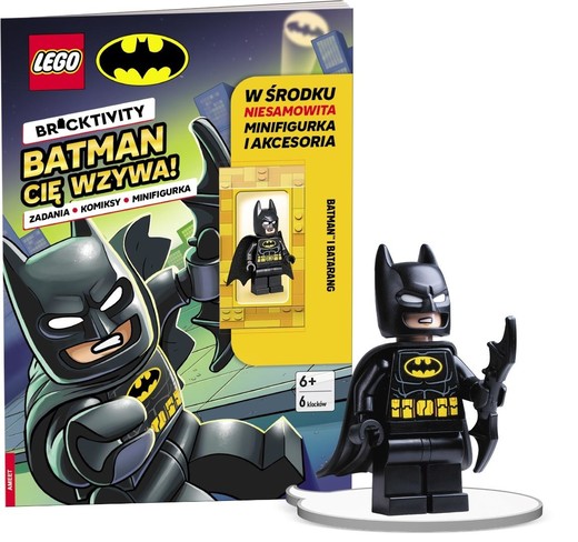 okładka Lego Batman. Batman cię wzywa! książka | Praca Zbiorowa