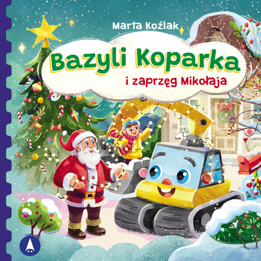 okładka Bazyli Koparka i zaprzęg Mikołaja audiobook | MP3 | Koźlak Marta
