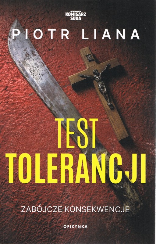 okładka Test tolerancji książka | Piotr Liana