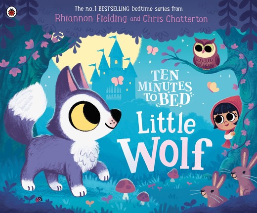 okładka Ten Minutes to Bed. Little Wolf książka | Rhiannon Fielding