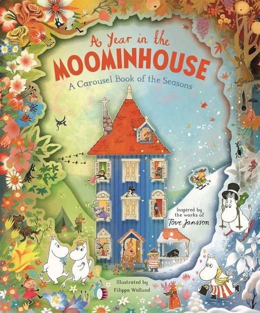 okładka A Year in the Moominhouse książka