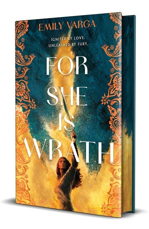 okładka For She is Wrath książka | Varga Emily