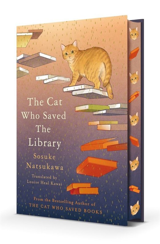 okładka The Cat Who Saved the Library książka | Sosuke Natsukawa