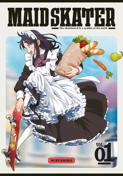 okładka Maid skater książka | Suzushiro