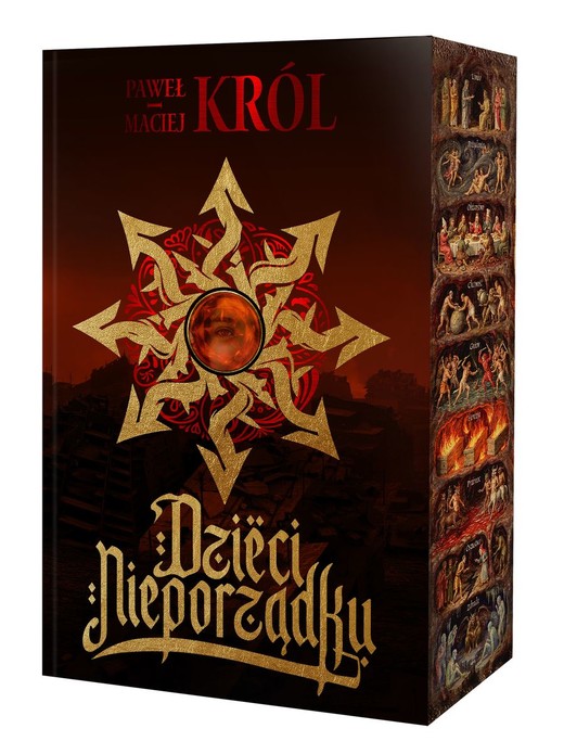 okładka Dzieci nieporządku (ilustrowane brzegi) książka | Maciej Król, Paweł Król