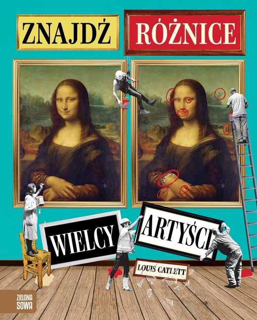 okładka Znajdź różnice. Wielcy artyści książka | Catlett Louis