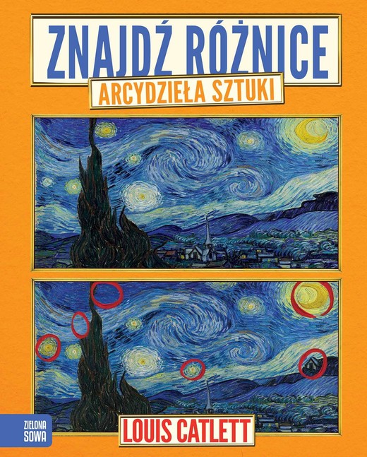 okładka Znajdź różnice. Arcydzieła sztuki książka | Catlett Louis