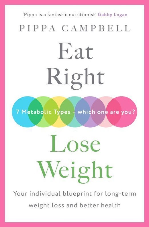 okładka Eat Right, Lose Weight książka | Pippa Campbell