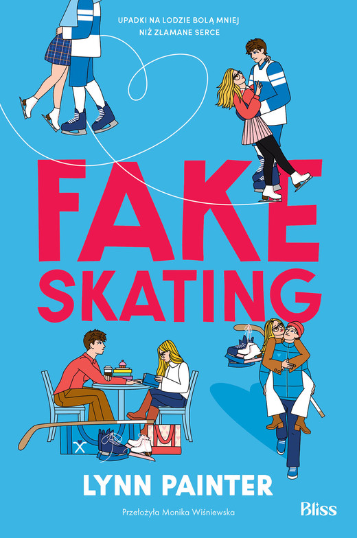 okładka Fake skating ebook | epub, mobi | Lynn Painter