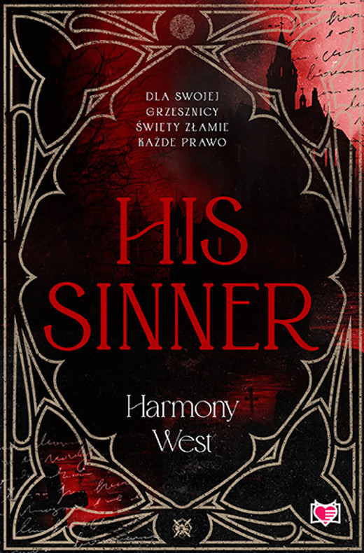 okładka His Sinner. Saint & Sinner. Tom 2 ebook | epub, mobi | Harmony West