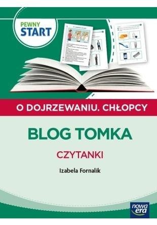 okładka Pewny start. O dojrzewaniu. Chłopcy. Blog Tomka książka | Izabela Fornalik