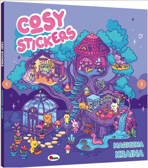 okładka Cosy stickers Magiczna kraina książka | Opracowanie zbiorowe