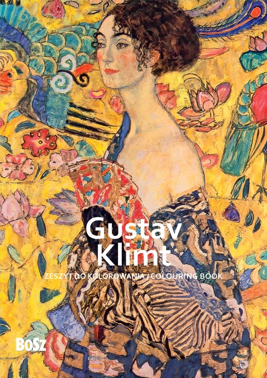okładka Gustav Klimt. Zeszyt do kolorowania książka | Edyta Niemiec-Szywała