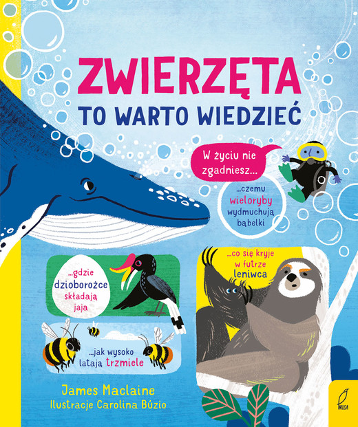 okładka Zwierzęta. To warto wiedzieć książka | James MacLaine