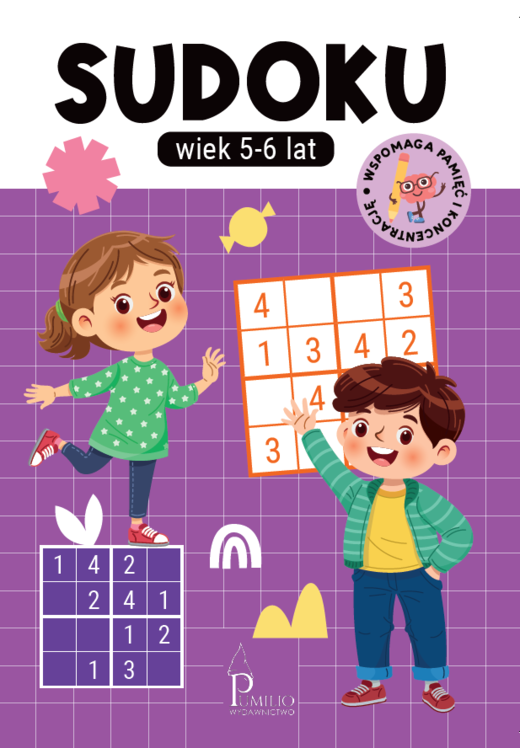 okładka Sudoku 5-6 lat książka | Opracowanie zbiorowe
