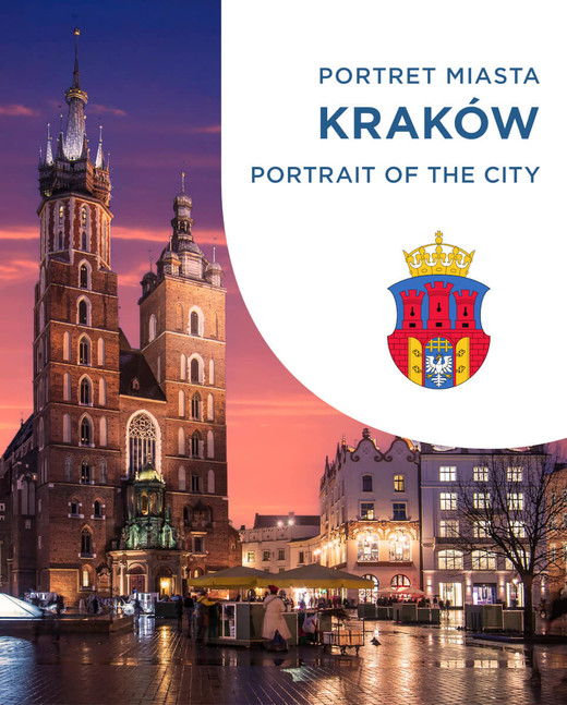 okładka Kraków. Portret miasta. Portrait of the city książka | Magda Popek