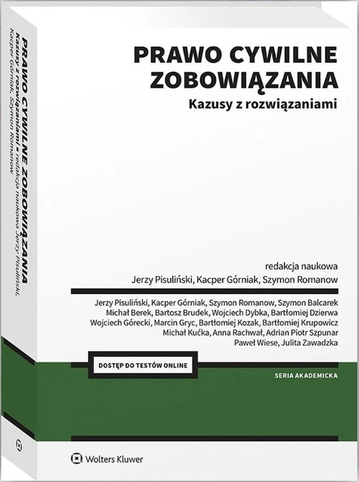 okładka Prawo cywilne. Zobowiązania. Kazusy z rozwiązaniami książka | Górniak Kacper, Pisuliński Jerzy, Romano Szymon
