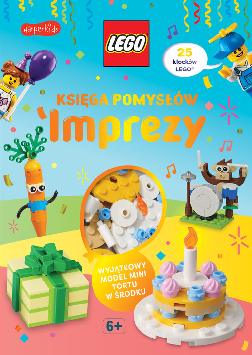 okładka Księga pomysłów. Imprezy. LEGO książka | Opracowanie zbiorowe