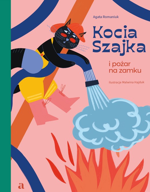 okładka Kocia Szajka i pożar na zamku książka | Agata Romaniuk
