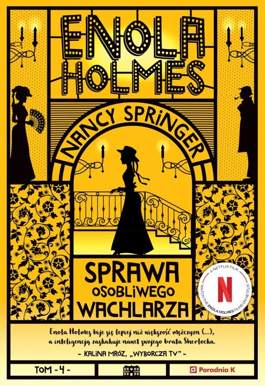 okładka Sprawa osobliwego wachlarza. Enola Holmes wyd. 4 książka | Nancy Springer