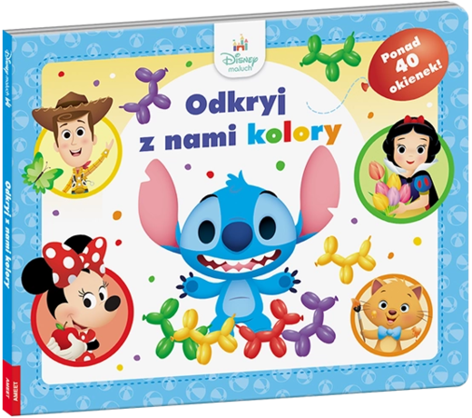 okładka Disney Maluch Odkryj z nami kolory OK-9203 książka | Opracowanie zbiorowe