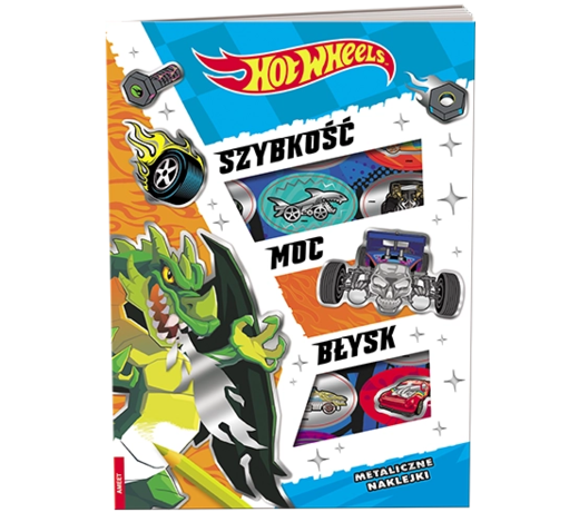 okładka Mattel Hot Wheels Szybkość moc błysk KOLS-1601 książka | Opracowanie zbiorowe