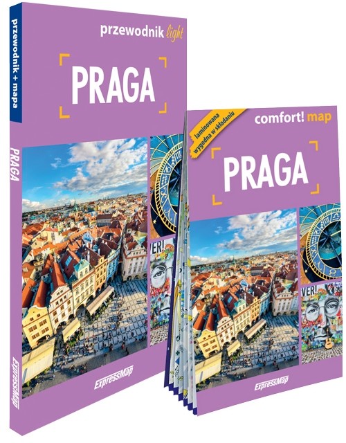 okładka Praga Zestaw Przewodnikowy 2w1 light 2026 książka | Katarzyna Byrtek