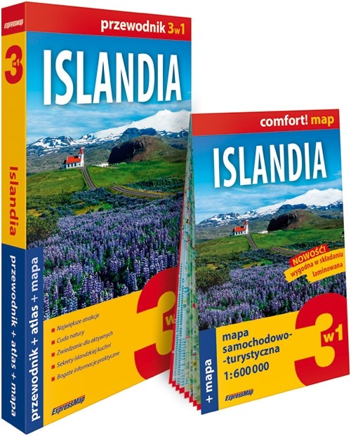 okładka Islandia Zestaw Przewodnikowy 3w1 2026 książka | Aleksandra Trojnar