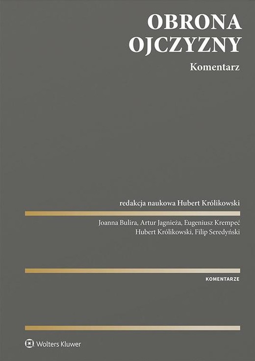 okładka Obrona Ojczyzny. Komentarz książka | Praca Zbiorowa