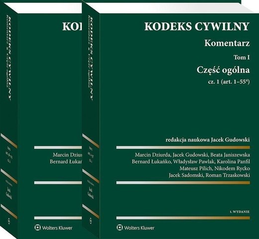 okładka Kodeks cywilny T.1-2 Część ogólna książka | Praca Zbiorowa
