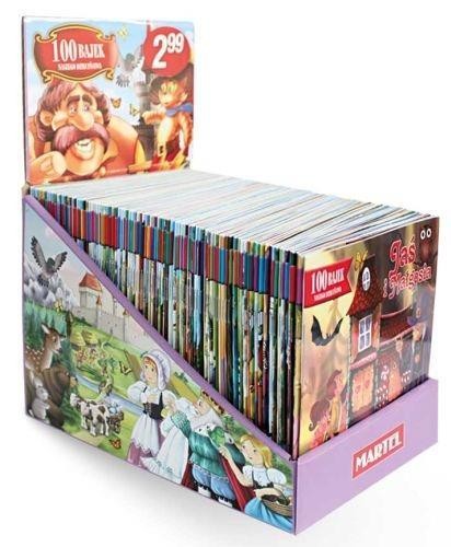 okładka 100 bajek naszego dzieciństwa pakiet książka | Praca Zbiorowa