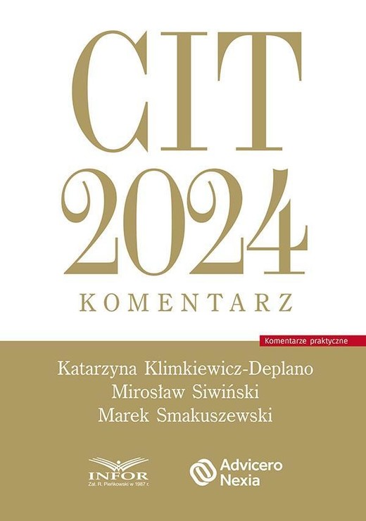 okładka CIT 2024. Komentarz książka | Mirosław Siwiński, Klimkiewicz-Deplano Katarzyna