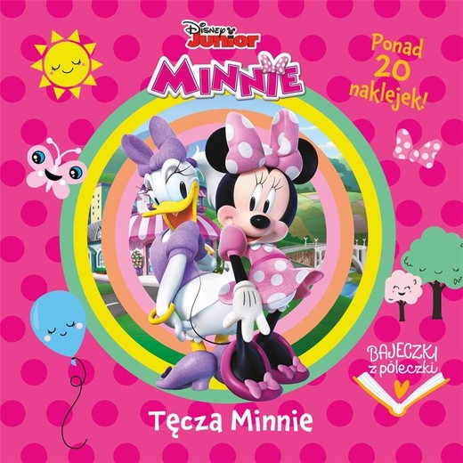 okładka Bajeczki z półeczki. Tęcza Minnie książka