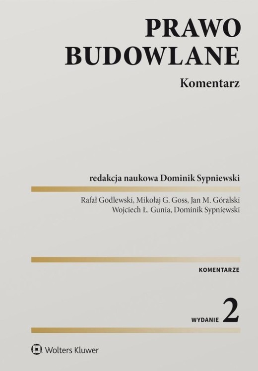 okładka Prawo budowlane. Komentarz w.2 książka | Dominik Sypniewski