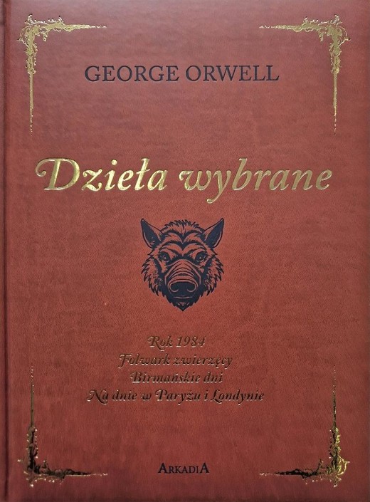 okładka Orwell. Dzieła wybrane w.kolekcjonerskie książka | Tadeusz Dołęga-Mostowicz