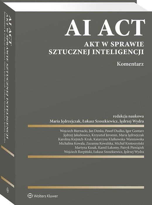 okładka AI Act. Akt w sprawie sztucznej inteligencji książka | Praca Zbiorowa