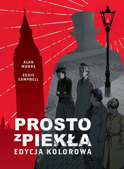 okładka Prosto z piekła. Edycja kolorowa książka | Alan Moore, Eddie Campbell