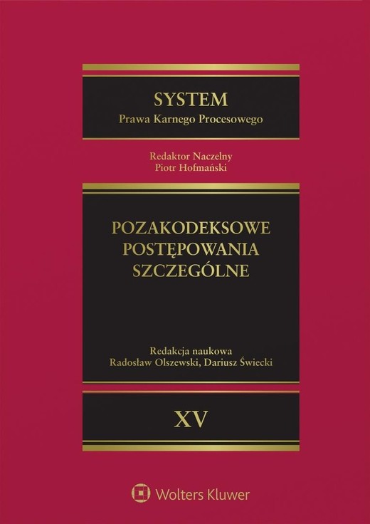 okładka System Prawa Karnego Procesowego T.15 książka | Praca Zbiorowa