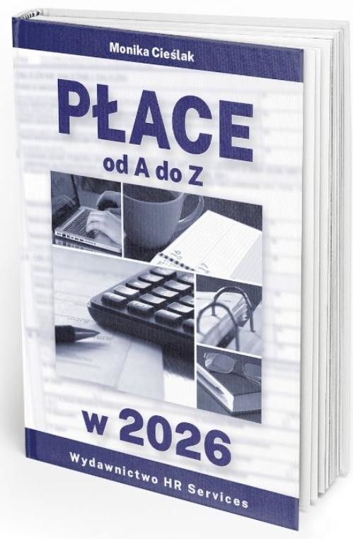 okładka Płace od A do Z w 2026 książka | Monika Cieślak